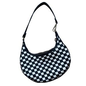 NWOT Checkered Mini Shoulder Bag